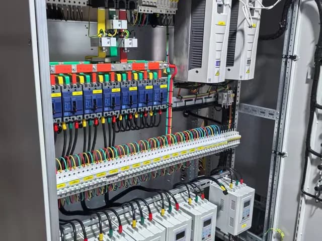 ABB ACS510 / ACS580 VFD Control Cabinet (1)